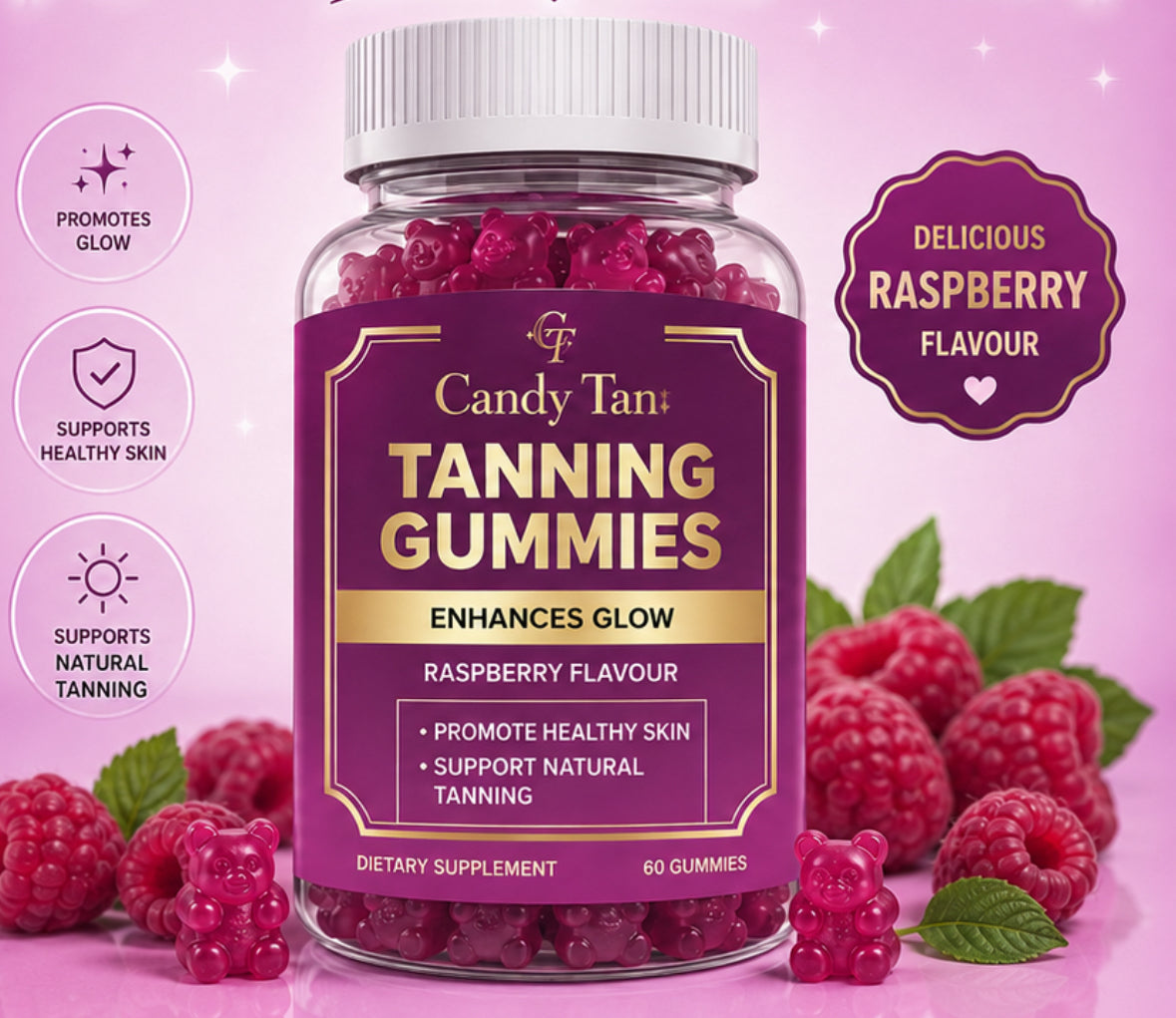 🍇 Raspberry Gummies