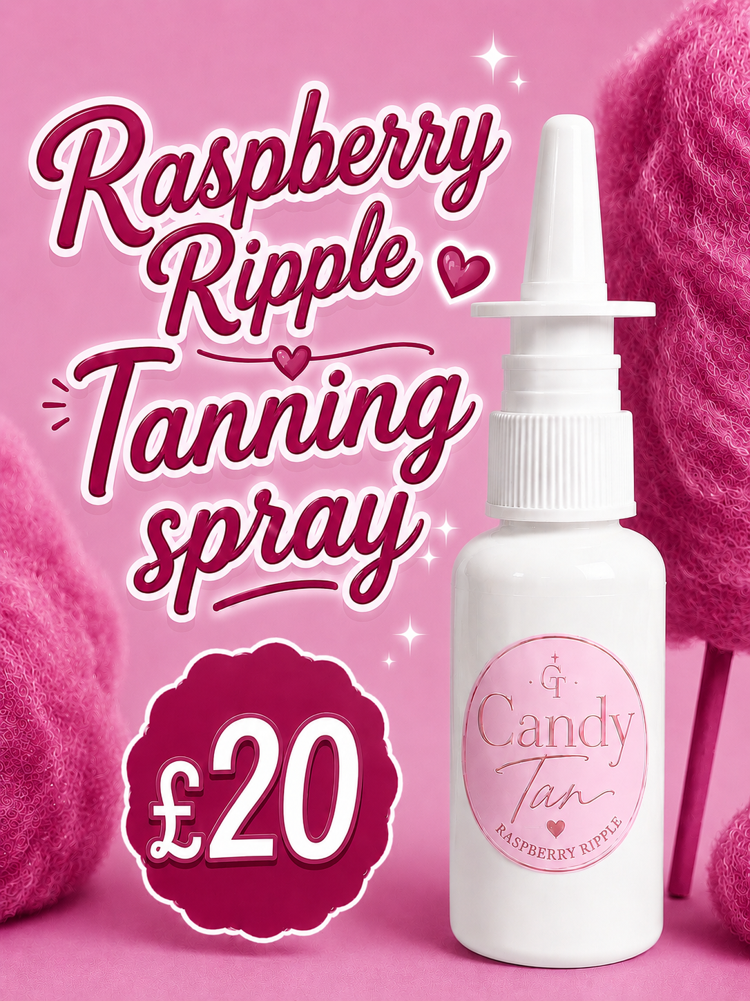 🍇 Raspberry ripple spray